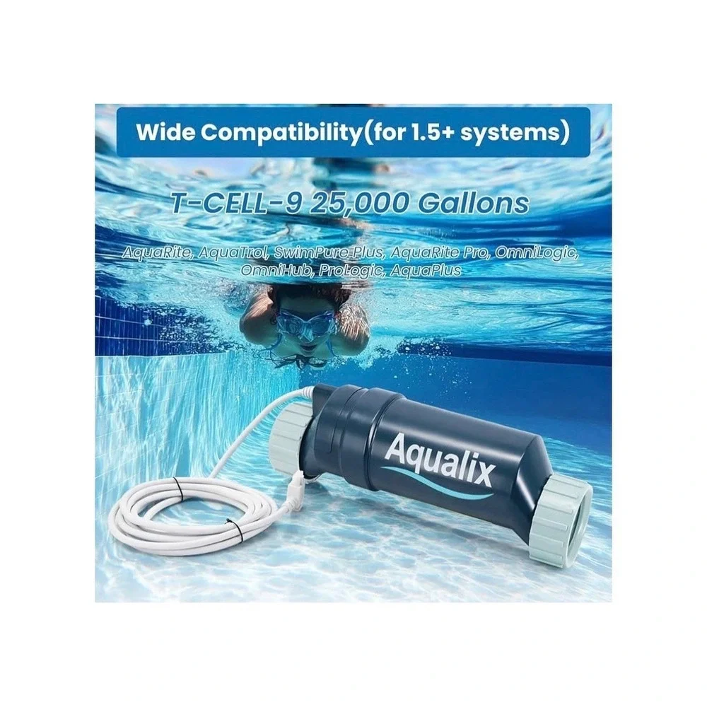 Aqualix Salt Cell Replacement For Hayward T-CELL-15 /40,000 Gallon